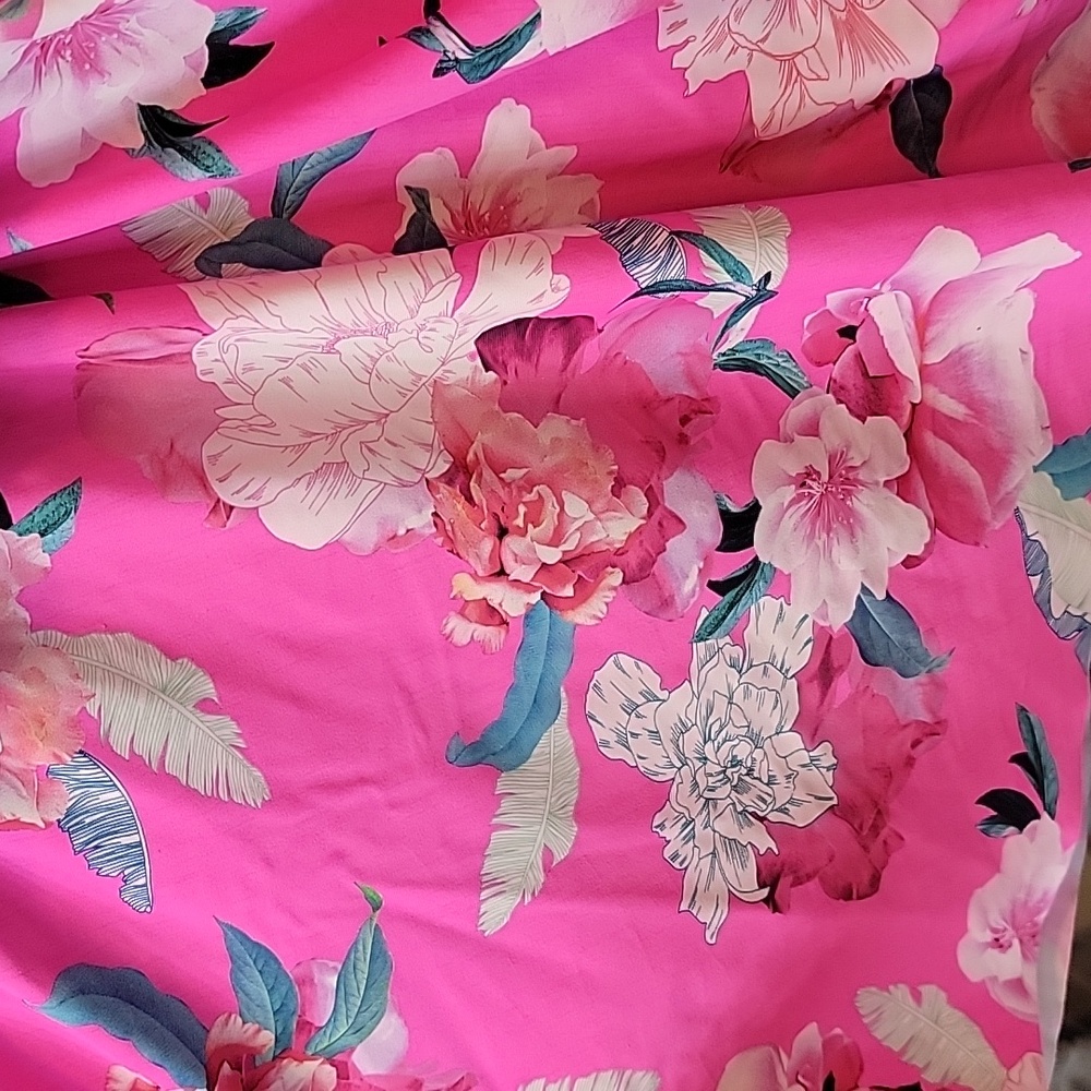 Torrid Size 1 Swim Dress Floral Side Tie - Picture 7 of 7